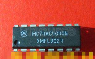 MC74AC4040N Counter IC Binary Counter 1 Element 12 Bit Negative Edge 16-DIP
