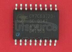 CY7C63723-SC enCoRe USB Combination Low-Speed USB & PS/2 Peripheral Controller CY7C63723-SC enCoRe USB Combination Low-Speed USB & PS/2 Peripheral Controller