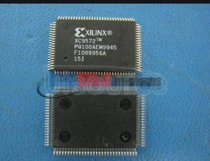 XC9572-15PQ100I XC9572 In-System Programmable CPLD