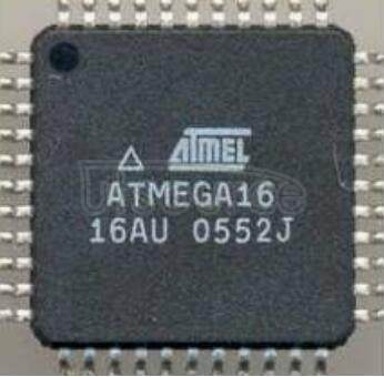 ATMEGA16-16AU 8-bit Microcontroller with 16K Bytes In-System Programmable Flash