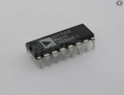 AD7705BNZ 3V/5V, 1 mW, 2-Channel Differential, 16-Bit Sigma-Delta ADC<br/> Package: PDIP<br/> No of Pins: 16<br/> Temperature Range: Industrial