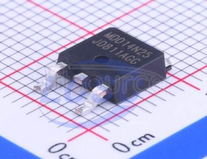 MDD14N25CRH Trans MOSFET N-CH 250V 10.2A 3-Pin(2+Tab) DPAK T/R
