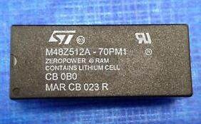 M48Z512A-70PM1 4  Mbit   512Kb  x8  ZEROPOWER   SRAM