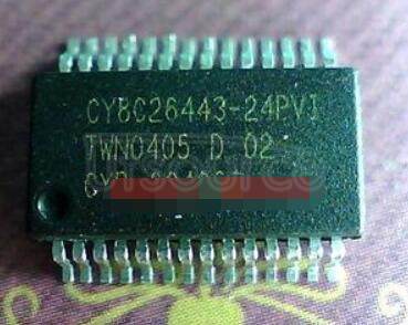 CY8C26443-24PVI 8-Bit Programmable System-on-Chip PSoC⑩ Microcontrollers