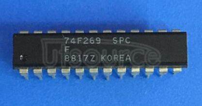 74F269SPC 8-Bit Bidirectional Binary Counter<br/> Package: DIP<br/> No of Pins: 24<br/> Container: Rail