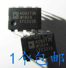 AD827JNZ High Speed, Low Power Dual Op Amp; Package: PDIP; No of Pins: 8; Temperature Range: Commercial