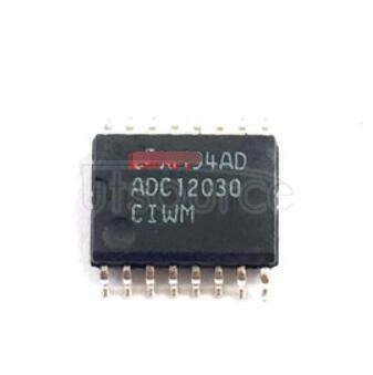 ADC12030CIWM Self-Calibrating 12-Bit Plus Sign Serial I/O A/D Converters with MUX and Sample/Hold