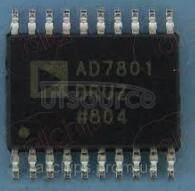 AD7801BRU +2.7 V to +5.5 V, Parallel Input, Voltage Output 8-Bit DAC