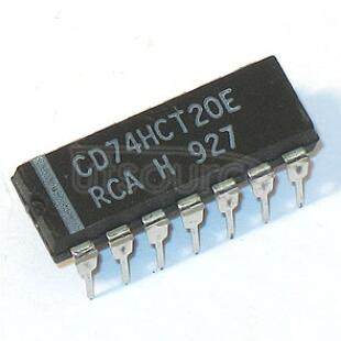 74HCT20 Dual 4-input NAND gate4