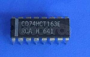 74HCT163 Presettable   synchronous   4-bit   binary   counter<br/>   synchronous   reset