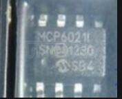 MCP6021T-I/SN Rail-to-Rail   Input/Output,  10  MH  Op  Amps