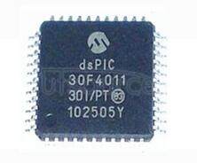 DSPIC30F4011-30I/PT 16 Bit MCU/DSP 44LD 48KB FLASH, -40C to +85C, 44-TQFP, TRAY
