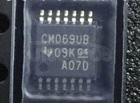 CD4069UBPWR CMOS Hex Inverter 14-TSSOP -55 to 125