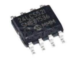 24LCS52/SN EEPROM Memory IC 2Kb (256 x 8) I2C 400kHz 900ns 8-SOIC