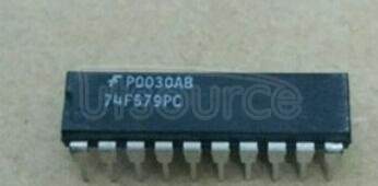 74F579PC 8-Bit Bidirectional Binary Counter with 3-STATE Outputs<br/> Package: DIP<br/> No of Pins: 20<br/> Container: Rail