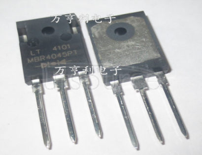 MBR4045PT Diode Schottky 45V 40A 3-Pin(3+Tab) SOT-93 Tube