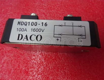 MDQ100-16 Bridge Rectifier Diode, 100A, 1600V V(RRM),