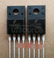 KA5H0380RTU 3A/800V 100KHz Power Switch<br/> Package: TO-220F<br/> No of Pins: 4<br/> Container: Rail