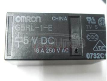 G5RL-1-E-DC5V 5V 16A 8PINS
