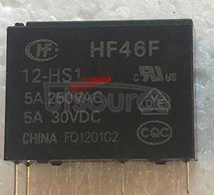 HF46F-G-12-H1T 12V 7A 4PINS