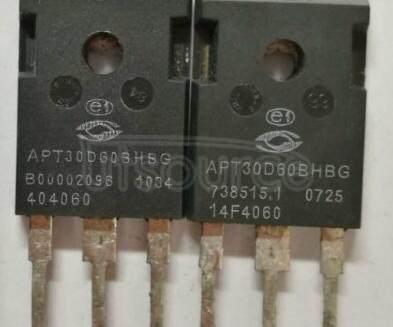 APT30D60BHBG ULTRAFAST   SOFT   RECOVERY   RECTIFIER   DIODE