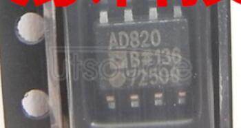 AD820BR Single Supply, Rail to Rail Low Power FET-Input Op Amp