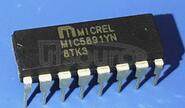 MIC5891YN Driver IC<br/> Number of Drivers:1<br/> Package/Case:16-DIP<br/> Driver Type:Latched<br/> Output Current:500mA<br/> Mounting Type:Through Hole<br/> Supply Voltage:5V