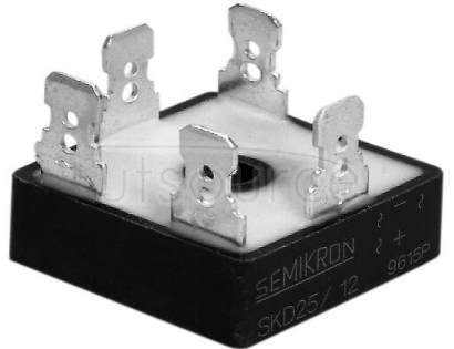 SKD25/12 Power Bridge Rectifiers SKD25/12 Power Bridge Rectifiers