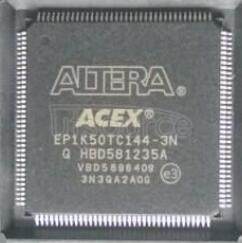 EP1K50TC144-3N IC ACEX 1K FPGA 50K 144-TQFP