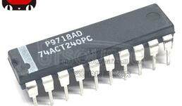 74ACT240PC Octal Buffer/Line Driver with 3-STATE Outputs<br/> Package: DIP<br/> No of Pins: 20<br/> Container: Rail