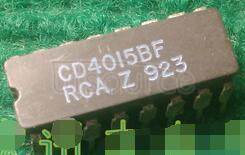 CD4015BF CMOS Dual 4-Stage Static Shift Register CD4015BF CMOS Dual 4-Stage Static Shift Register