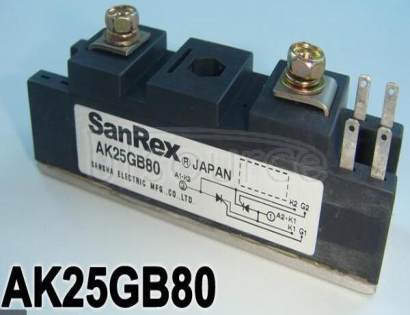 AK25GB80 ANTI-PARALLEL THYRISTOR MODULES