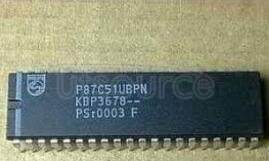P87C51UBPN 80C51 8-bit microcontroller family 4K/128 OTP/ROM/ROMless low voltage 2.7V.5.5V, low power, high speed 33 MHz