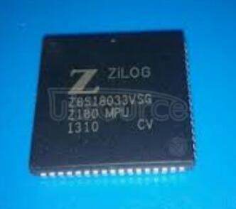 Z8S18033VSG 33MHZ   STATIC  Z180  68-PLCC