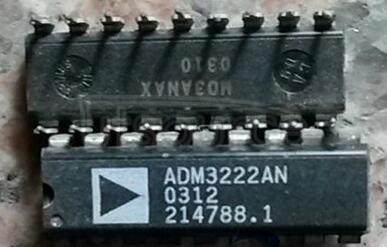 ADM3222AN 2/2 Transceiver Full RS232 18-PDIP