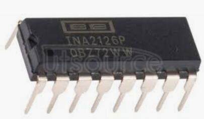 INA2126P Micropower Instrumentation Amplifier Single and Dual Versions 16-PDIP