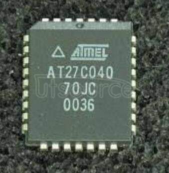 AT27C040-70JC 4-Megabit   512K  x 8  OTP   EPROM
