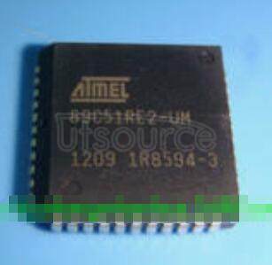 AT89C51RE2-SLSUM 80C51 89C Microcontroller IC 8-Bit 60MHz 128KB (128K x 8) FLASH 44-PLCC (16.59x16.59)