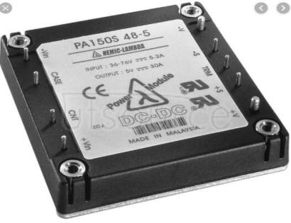 PAH150S48-5 Single output 50W ~ 200W DC-DC power module