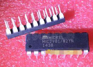 MIC2981/82YN Micrel MIC2981/82YN, General Purpose Driver CMOS, PMOS, TTL, 350 mA, 5 → 50V 18-Pin, PDIP
