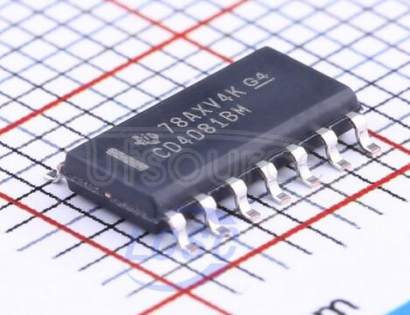 CD4081BM96 AND Gate 4-Element 2-IN CMOS 14-Pin SOIC T/R