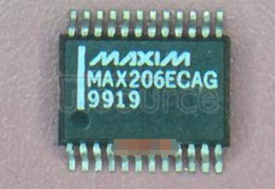 MAX206ECAG+ IC TRANSCEIVER FULL 4/3 24SSOP