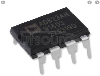 AD823ANZ The AD823 is a dual precision, 16 MHz, JFET input op amp that can operate from a single supply of 3.0 V to 36 V or from dual supplies of ±1.5 V to ±18 V. It has true single-supply capability with an input voltage range extending below ground in single-supply mode. Output voltage swing extends to within 50 mV of each rail for I
OUT ≤ 100 μA, providing outstanding output dynamic range.
An offset voltage of 800 μV maximum, an offset voltage drift of 2 μV/°C, input bias currents below 25 pA, and low input voltage noise provide dc precision with source impedances up to a Gigaohm. It provides 16 MHz, ?3 dB bandwidth, ?108 dB THD @ 20 kHz, and a 22 V/μs slew rate with a low supply current of 2.6 mA per amplifier. The AD823 drives up to 500 pF of direct capacitive load as a follower and provides an output current of 15 mA, 0.5 V from the supply rails. This allows the amplifier to handle a wide range of load conditions.
This combination of ac and dc performance, plus the outstanding load drive capability, results in an exceptionally versatile amplifier for applications such as A/D drivers, high speed active filters, and other low voltage, high dynamic range systems.
The AD823 is available over the industrial temperature range of ?40°C to +85°C and is offered in both 8-lead PDIP and 8-lead SOIC packages.
Applications
Battery-powered precision instrumentation
Photodiode preamps
Active filters
12-bit to 16-bit data acquisition systems
Medical instrumentation