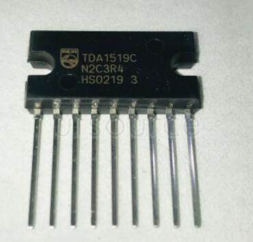 TDA1519C/N3C,112 Amplifier IC 1-Channel (Mono) or 2-Channel (Stereo) Class B 9-SIL