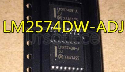 LM2574DW-ADJ EASY SWITCHER 0.5 A STEP-DOWN VOLTAGE REGULATOR