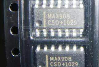 MAX908CSD Single/Dual/Quad High-Speed, Ultra Low-Power, Single-Supply TTL Comparators