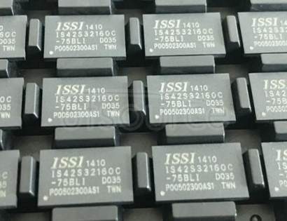 IS42S32160C-75BLI 16Mx32   512Mb   SYNCHRONOUS   DRAM