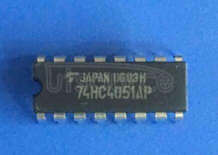 TC74HC4051APF 1 Circuit IC Switch 8:1 100 Ohm 16-DIP