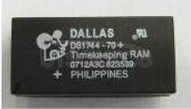 DS1744-70 Y2K-Compliant, Nonvolatile Timekeeping RAMs
