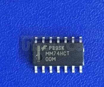 MM74HCT00M Micropower 5V, 100mA Low Dropout Linear Regulator with /RESET and /ENABLE<br/> Package: SOIC-8 Narrow Body<br/> No of Pins: 8<br/> Container: Tube<br/> Qty per Container: 98